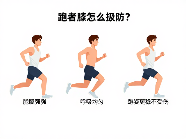 跑者膝怎么防?躯干强化,呼吸均匀,跑姿更稳不受伤