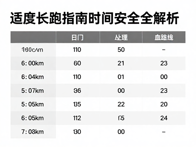 适度长跑指南,关门时间计算与AED覆盖安全全解析