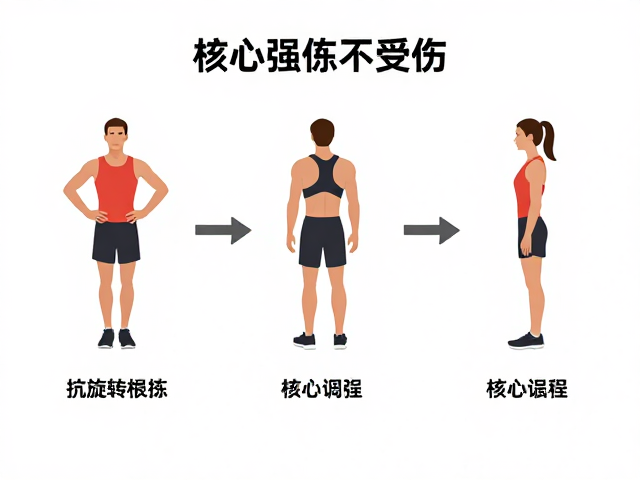 马拉松初跑者必看,核心强化动作组数详解,科学训练不受伤