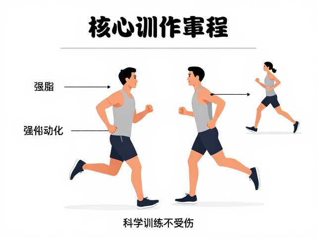 马拉松初跑者必看,核心强化动作组数详解,科学训练不受伤