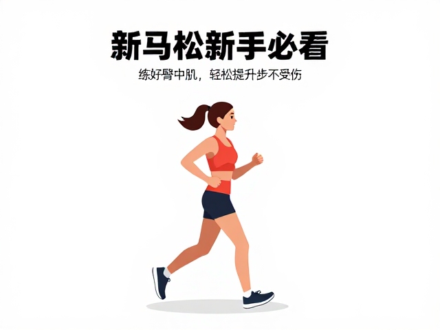 马拉松新手必看,练好臀中肌,轻松提升步力不受伤