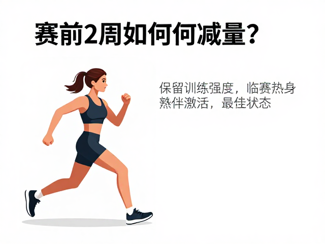 赛前2周如何减量?保留训练强度,临赛热身激活最佳状态