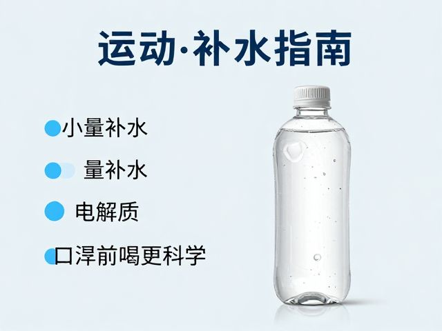 运动补水指南,少量补水,电解质,口渴前喝更科学