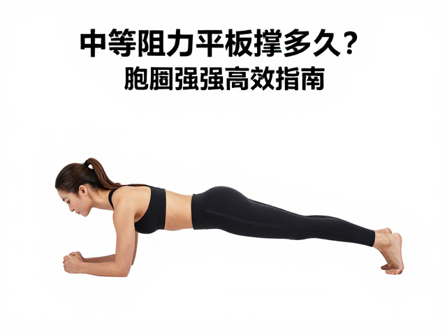 中等阻力平板支撑多久？躯干强化高效指南，激活核心肌群