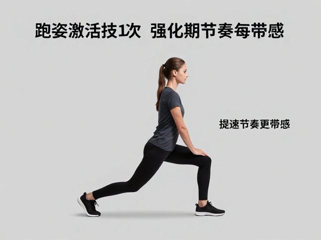 跑姿激活技巧，强化期每周1次，提速节奏更带感