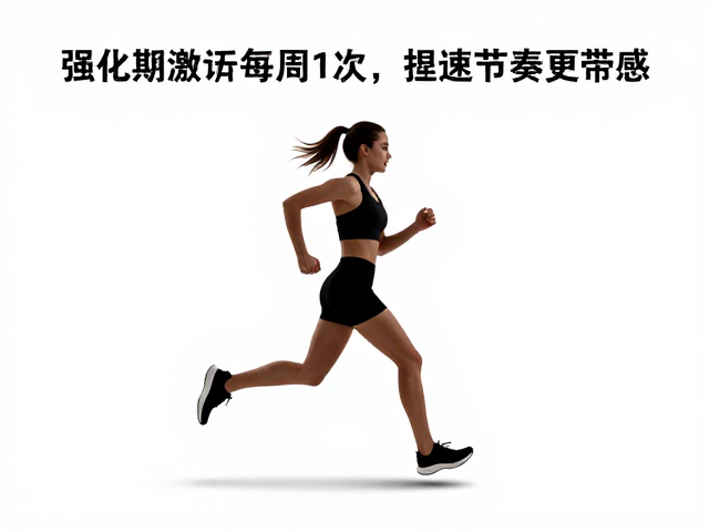 跑姿激活技巧,强化期每周1次,提速节奏更带感
