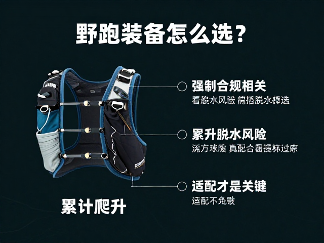 野跑装备怎么选?看累计爬升与脱水风险,适配才是关键