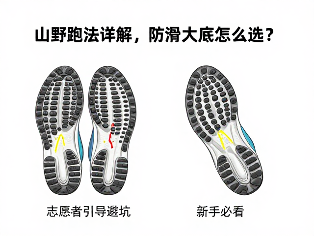山野跑法详解,防滑大底怎么选?志愿者引导避坑,新手必看