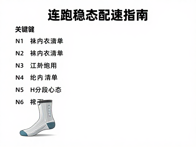 连跑稳态配速指南,备用袜内衣清单与分段心态,打造持久耐力跑