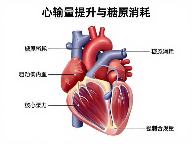 心输出量提升与糖原消耗，揭秘体能流失规律