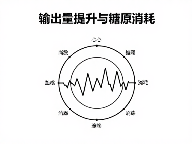 心输出量提升与糖原消耗,揭秘体能流失规律
