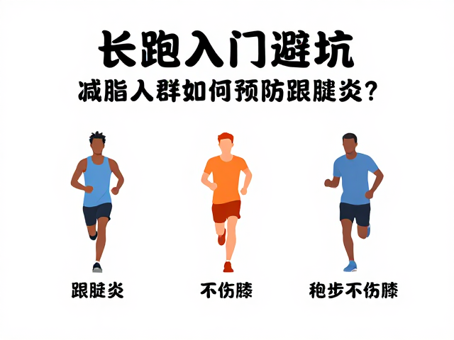 长跑入门避坑，减脂人群如何预防跟腱炎？3招科学跑步不伤膝