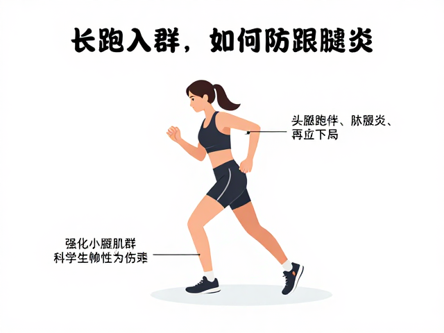 长跑入门避坑,减脂人群如何预防跟腱炎?3招科学跑步不伤膝