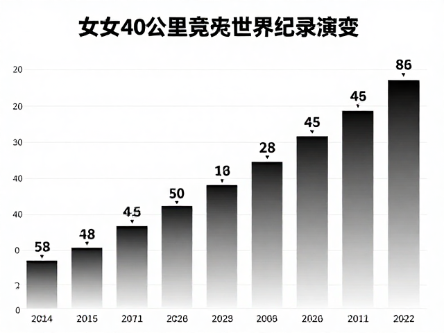 女子40公里竞走世界纪录演变,从起步到巅峰的百年发展变迁