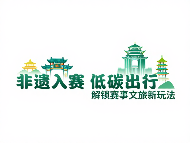 非遗入赛,低碳出行,解锁赛事文旅新玩法,打卡绿色潮流