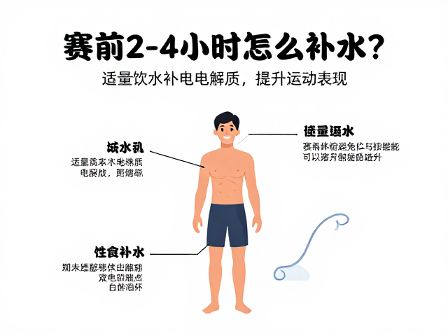 赛前2-4小时怎么补水？适量饮水补充电解质，提升运动表现