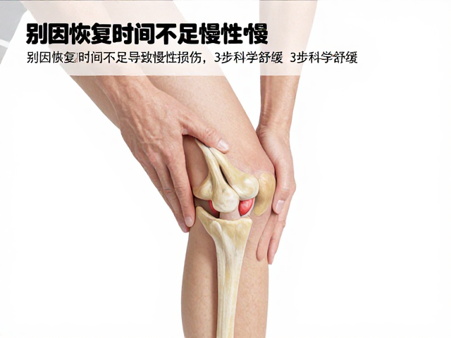 髌股关节疼痛恢复慢?别因恢复时间不足导致慢性损伤,3步科学舒缓