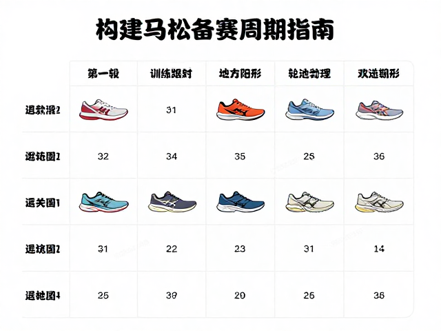 马拉松备赛规划，训练鞋轮换与渐进式长距离提升指南
