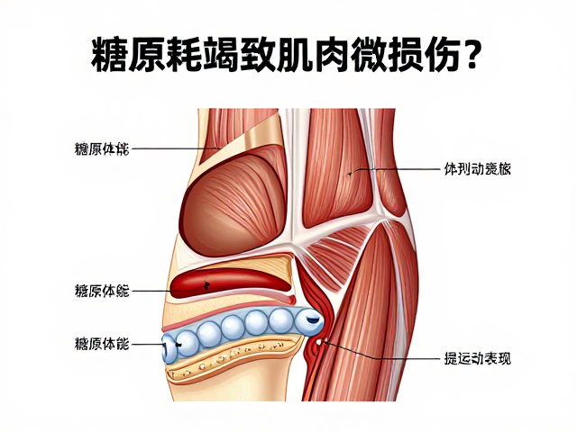 糖原耗竭致肌肉微损伤？科学恢复体能代谢，提升运动表现
