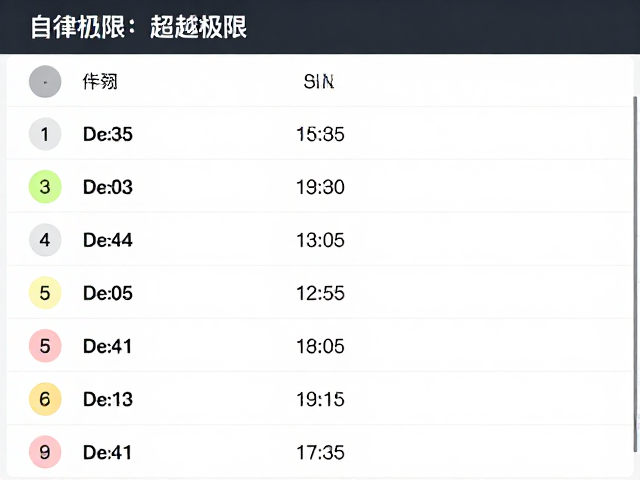 自律坚持与超越极限,如何通过配速自我管理掌控人生节奏