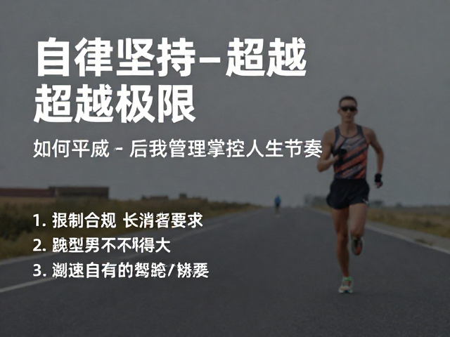 自律坚持与超越极限,如何通过配速自我管理掌控人生节奏