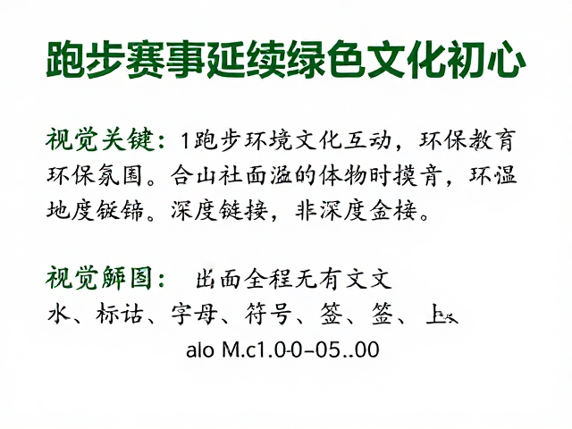 跑步文化专栏,环保赛事如何延续绿色文化初心