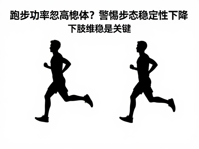 跑步功率忽高忽低?警惕步态稳定性下降,下肢维稳是关键