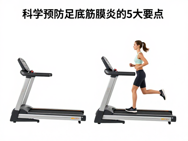 跑步机高效跑姿解析,科学预防足底筋膜炎的5大要点