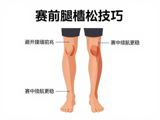 跑者必看，赛前小腿放松技巧，轻松避开撞墙前兆，赛中续航更稳