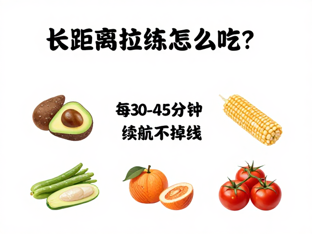长距离拉练怎么吃?每30-45分钟低脂补能,续航不掉线