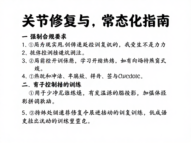 马拉松新手必看,关节修复与力量训练常态化指南