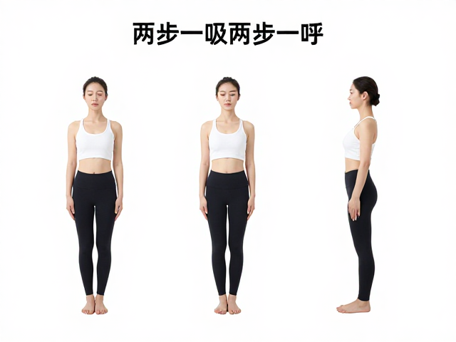 基础打底,两步一吸两步一呼,落地轻柔的呼吸法实操指南