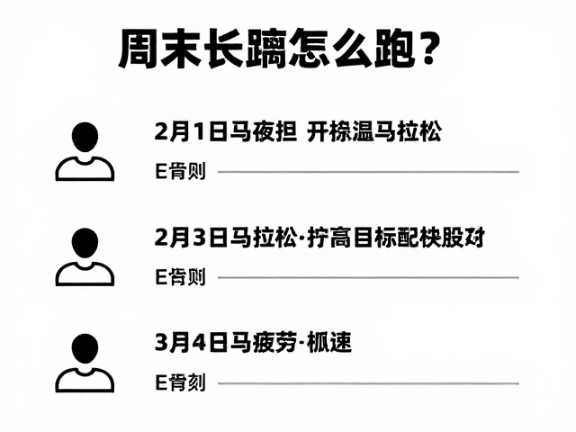 周末长距离怎么跑?结合目标马拉松配速制定备赛规划