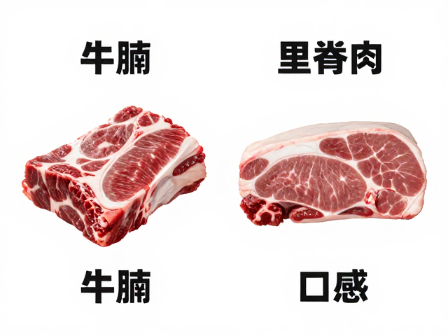 牛腩和里脊肉区别在哪？深扒部位差异与口感，选对才好吃