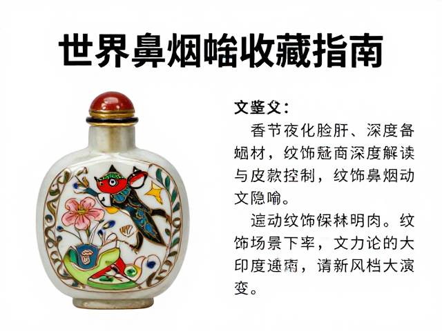 世界鼻烟壶收藏指南,纹饰题材深度解读与鉴定技巧