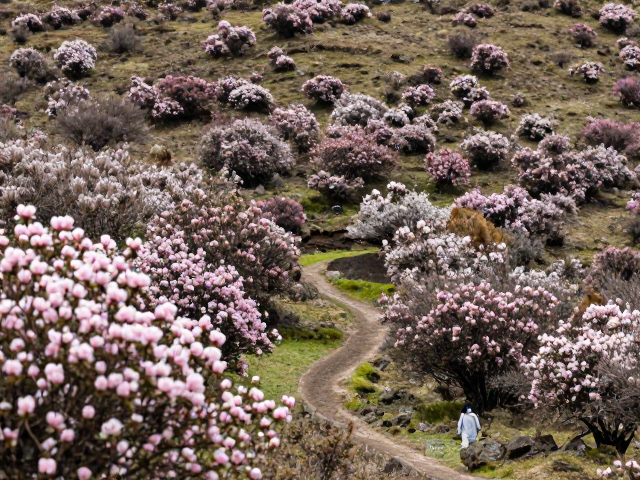 川西高山草甸与杜鹃花海的隐秘路径