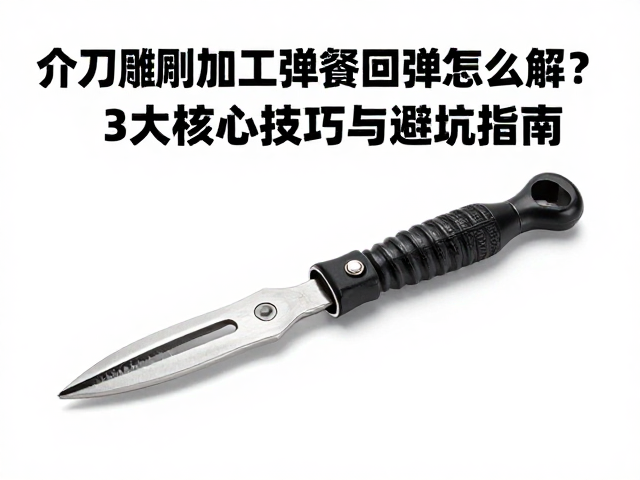 介刀雕刻加工弹簧回弹怎么解？3大核心技巧与避坑指南