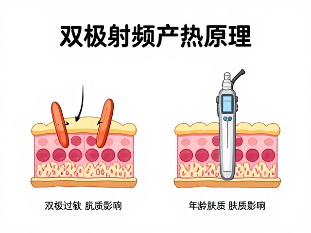 双极射频产热原理，效果受年龄肤质影响，是否值得投资？