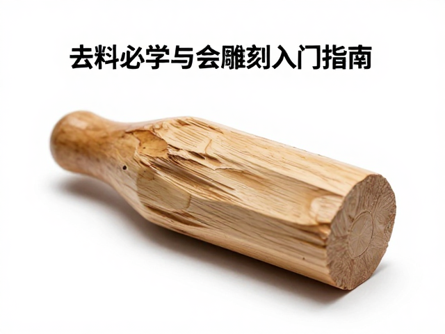 去料减地与基础凿削,去皮去节技法详解,新手必学的雕刻入门指南