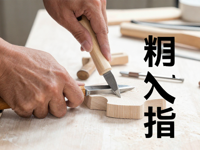 凿坯打粗先定大形,打坯粗雕核心技法与实操指南