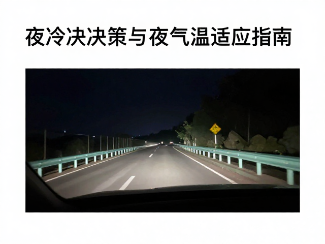 暗夜山路控车,突发冷静决策与夜间气温适应指南