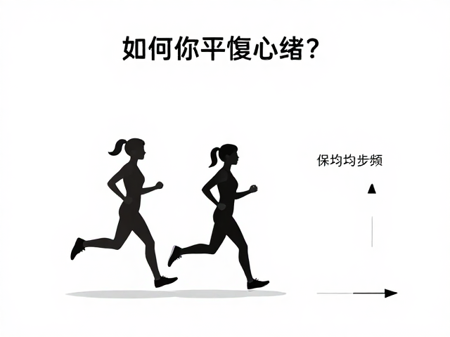 如何平复心绪?设定放松目标,保持均匀步频助你减压