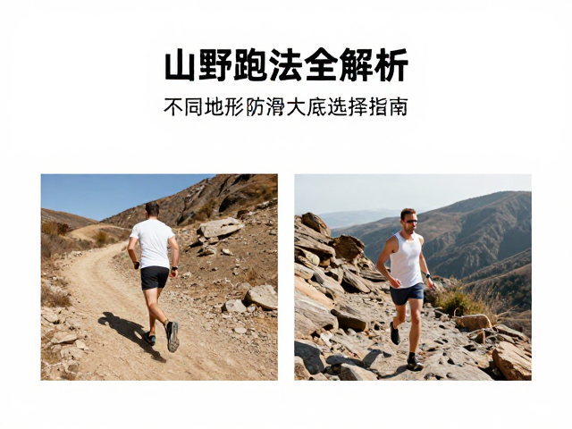 山野跑法全解析,不同地形防滑大底选择指南