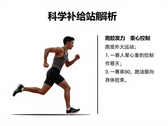跑步发力机制与重心控制,科学补给站策略解析