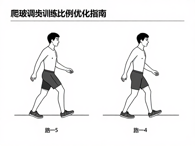 步力提升与过度跨步纠正,爬坡训练比例优化指南