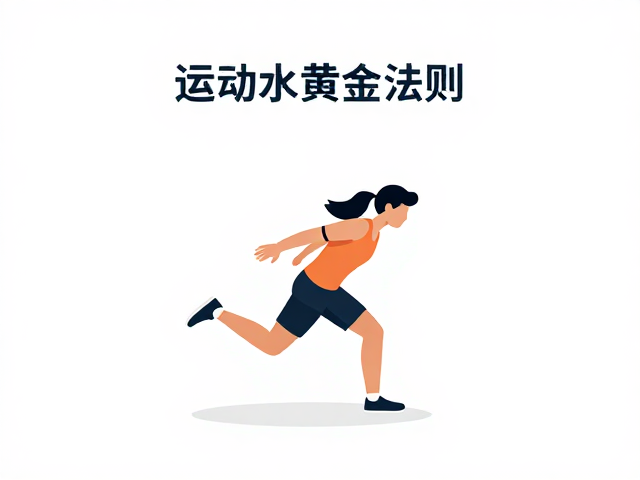 运动补水黄金法则,口渴前少量补水,快速恢复水合状态
