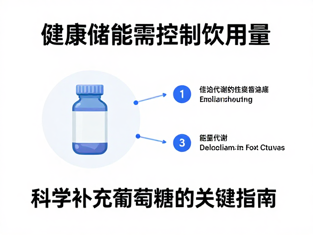 健康储能需控制饮用量，科学补充葡萄糖的关键指南