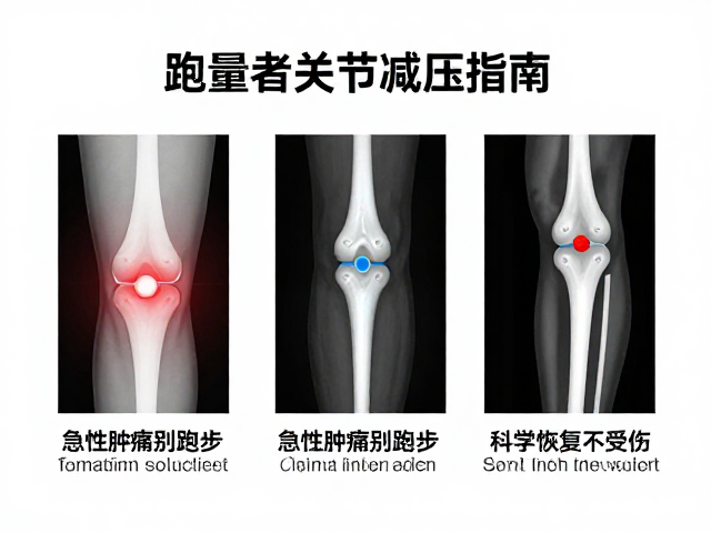 高跑量者关节减压指南,急性肿痛别跑步,科学恢复不受伤