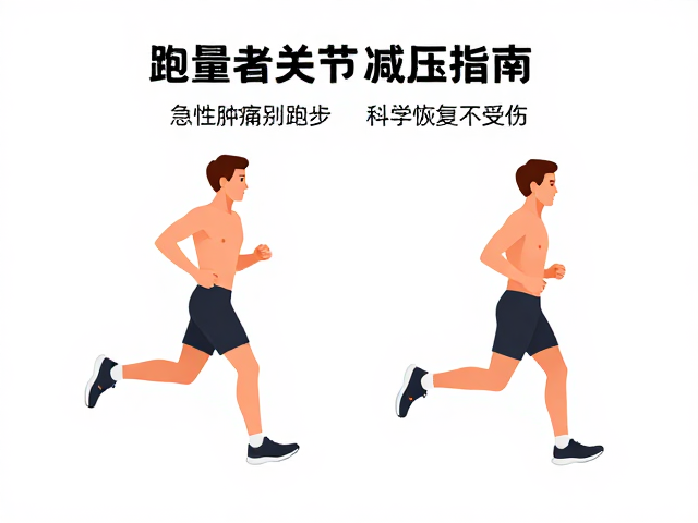 高跑量者关节减压指南,急性肿痛别跑步,科学恢复不受伤