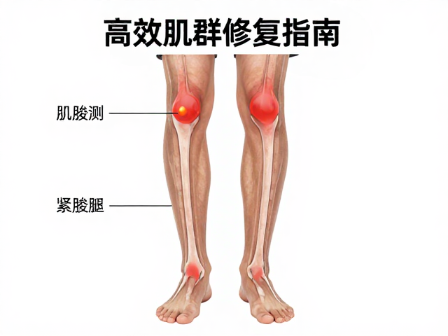 小腿紧绷酸痛等级自测,高效肌群修复指南